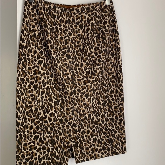 J. Crew No. 2 Pencil Skirt in Leopard - Picture 4 of 5